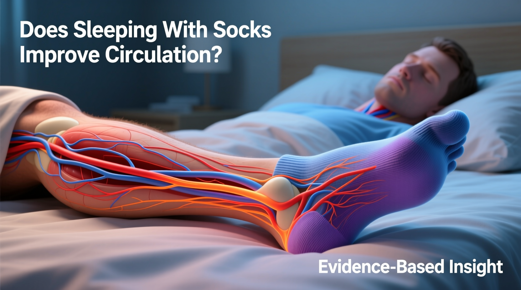 does sleeping with socks on improve circulation or just personal comfort