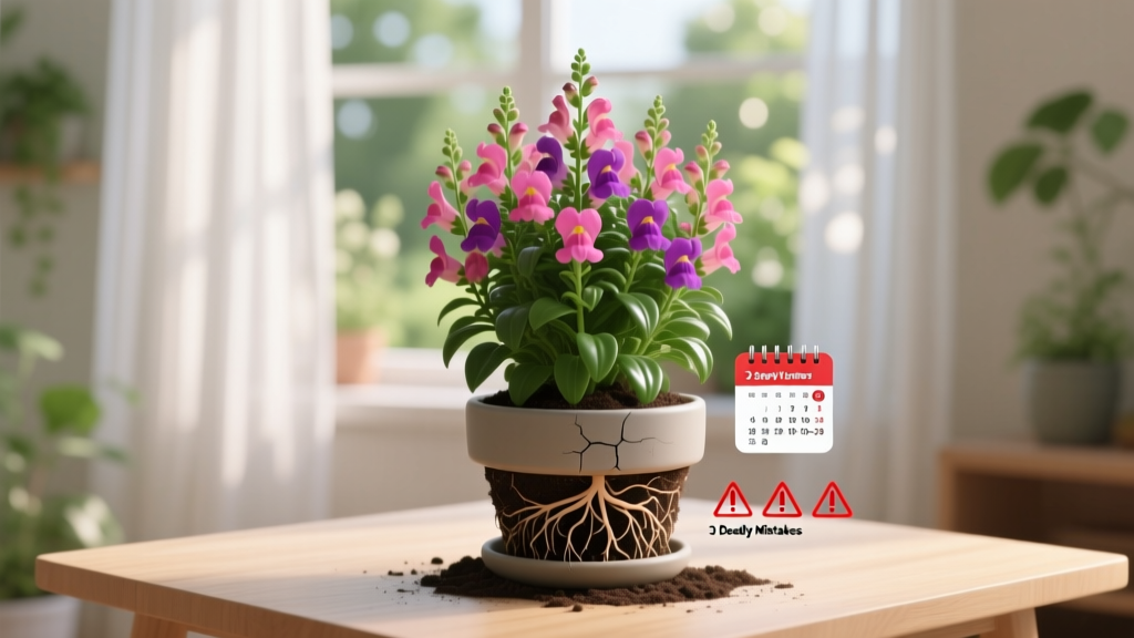 Snapdragons Indoor Sowing & Repotting Guide (2026)