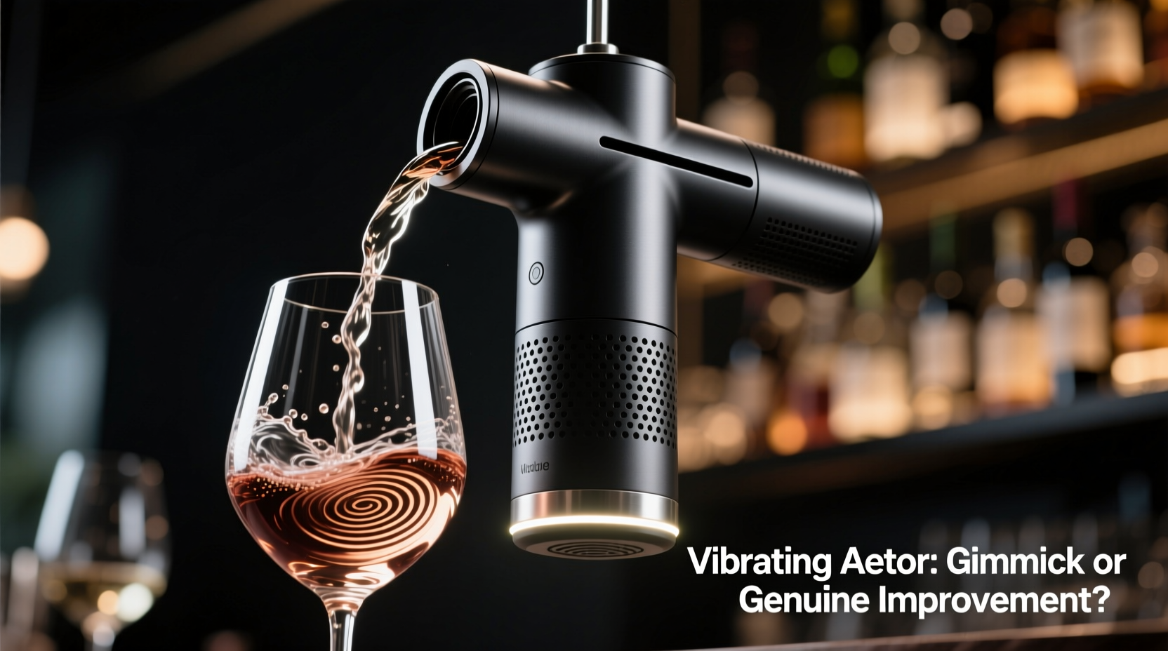 vibrating wine aerator devices gimmick or genuine improvement