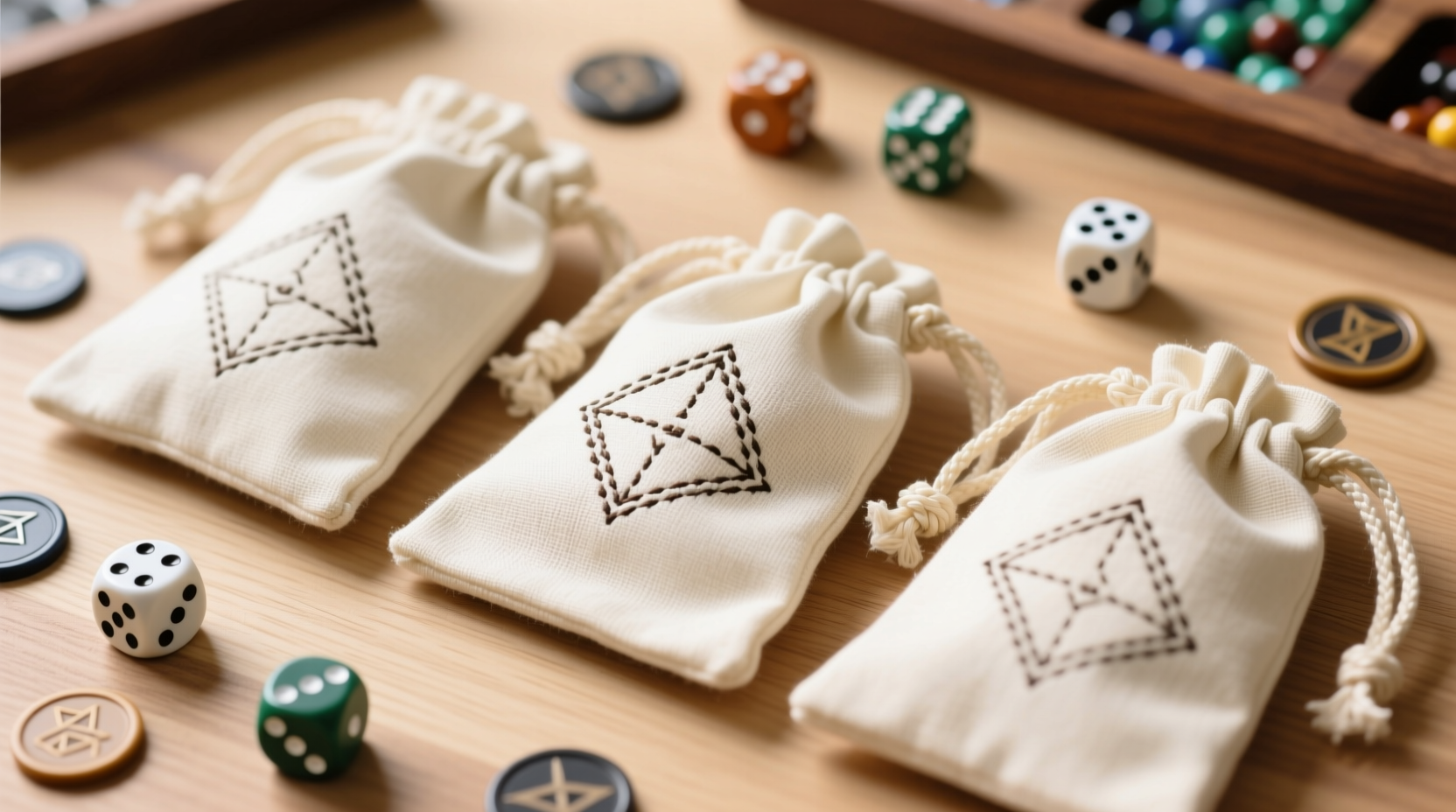 how to clean fabric dice bags safely