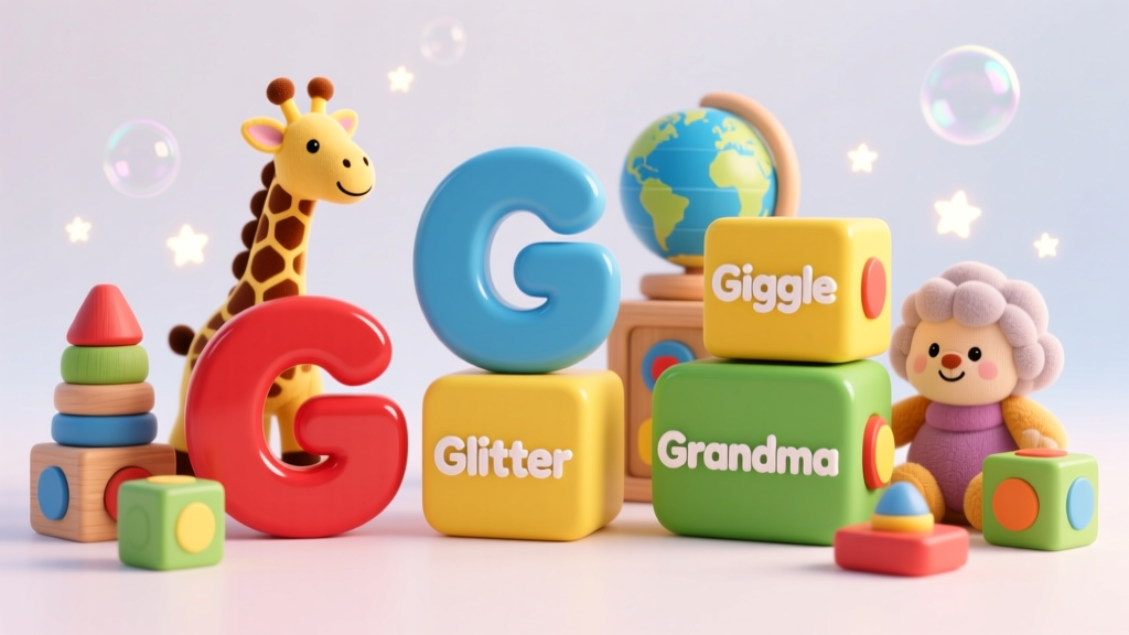 Building Language Skills with Complete Sentences Using Words That Start With G