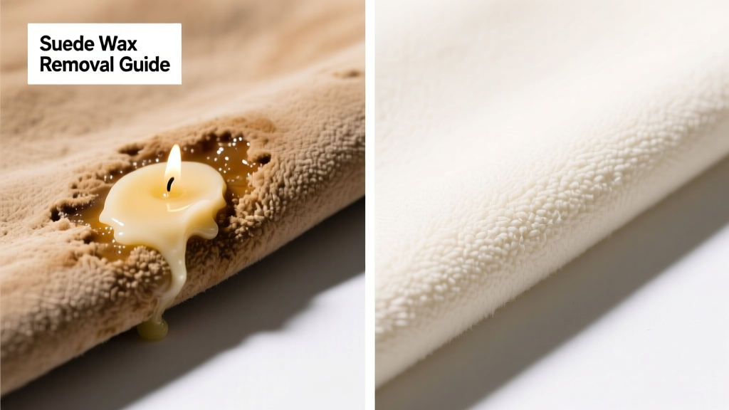 How to Remove Candle Wax from Suede Safely