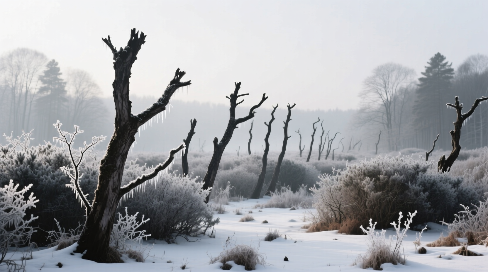 trees shrubs prune january