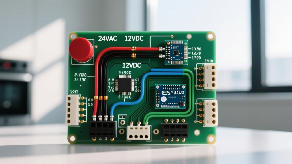 Wiring Diagram for Horn: Commercial Appliance Alarm Setup