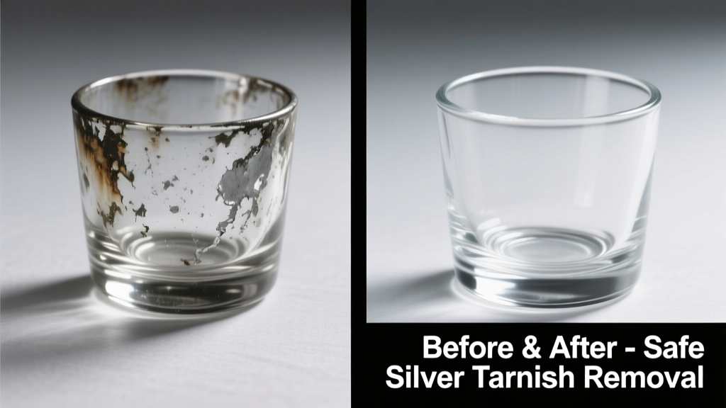 How to Remove Silver Tarnish from Glass Safely