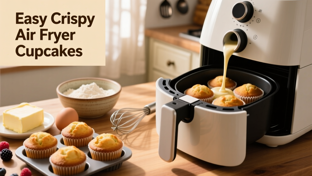 How to Make Cupcakes in an Air Fryer (Easy & Crispy!)