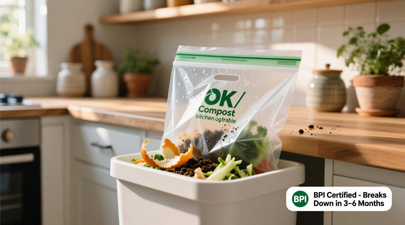 compostable trash bags vs paper liners