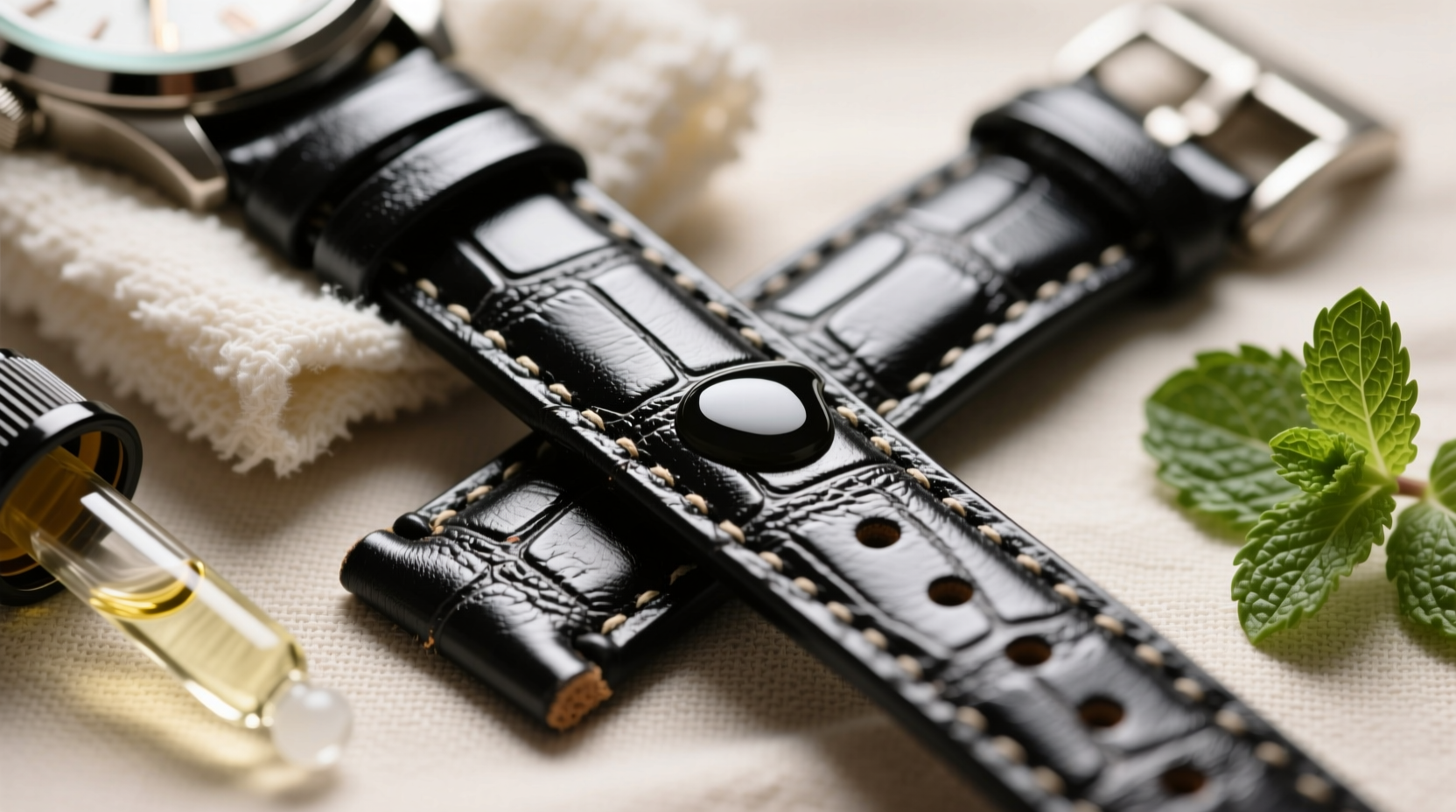 eco friendly cleaning tips leather watch bands