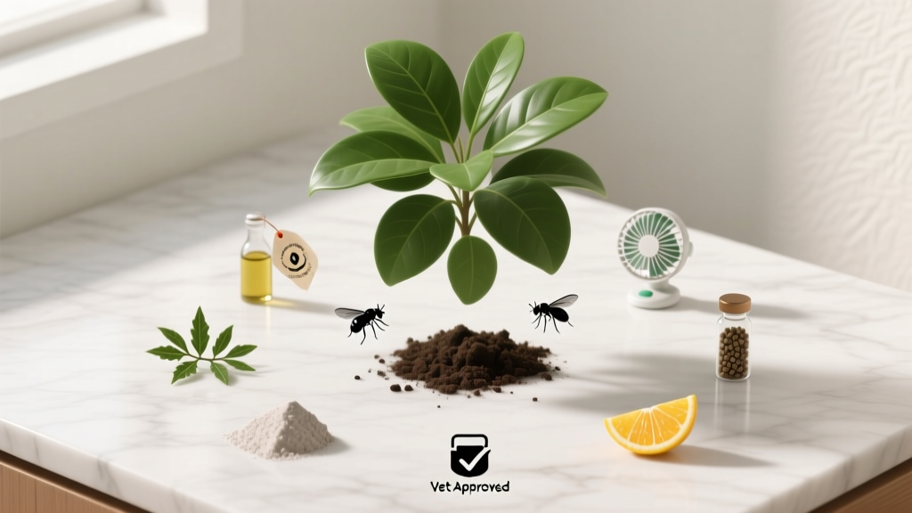 Pet-Friendly Fungus Gnat Control for Indoor Plants