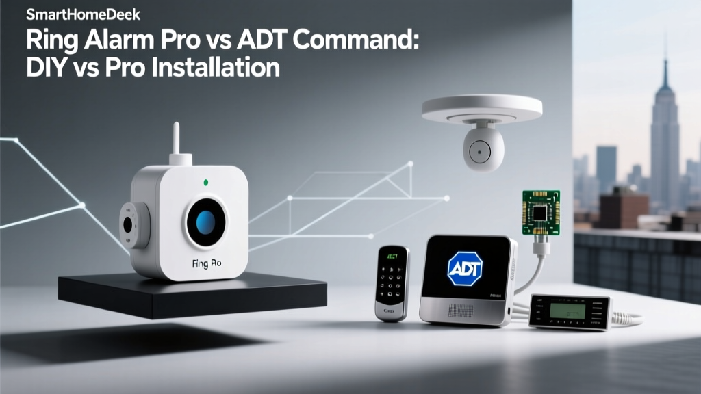 Ring Alarm Pro vs ADT Command: DIY vs Pro Installation