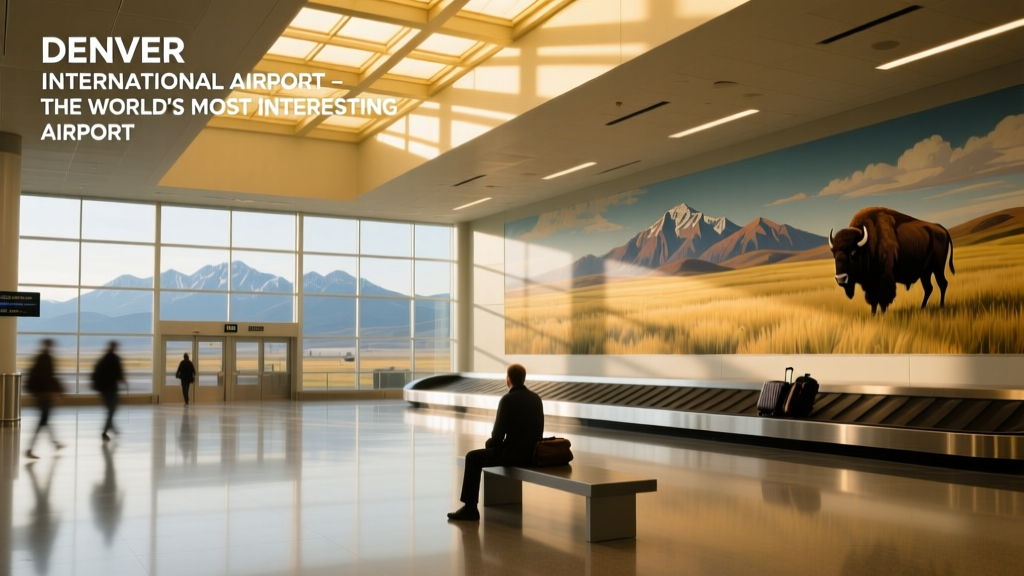 A Long Layover at the Most Interesting Airport in America: Denver International Airport
