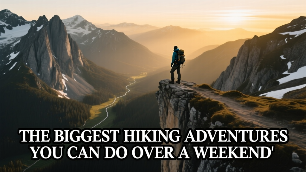 Biggest Hiking Adventures You Can Do Over a Weekend