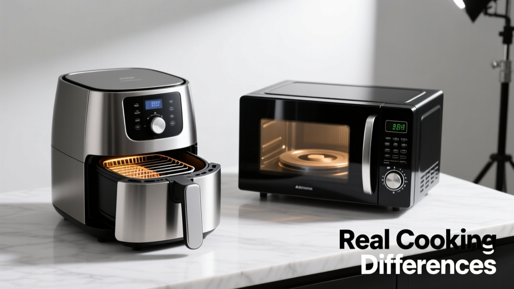 Air Fryer Toaster Oven vs Microwave: Key Differences