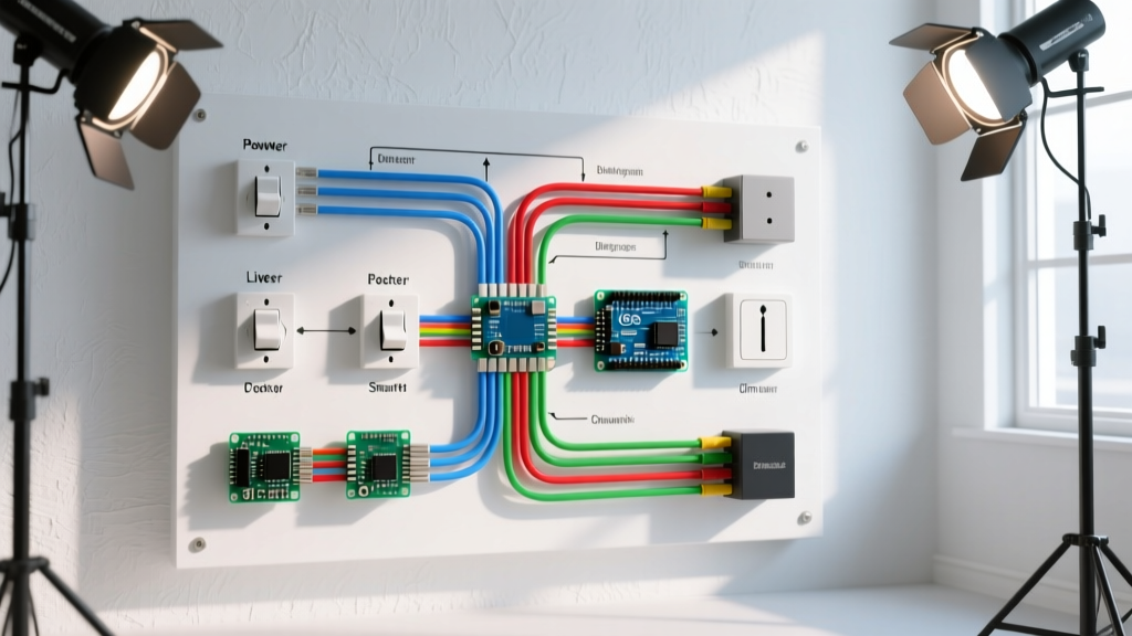 How to Design a Home Wiring Circuit Diagram for Multi-Way Smart Lighting