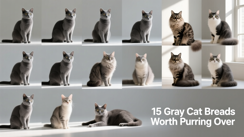 15 Gray Cat Breeds Worth Purring Over