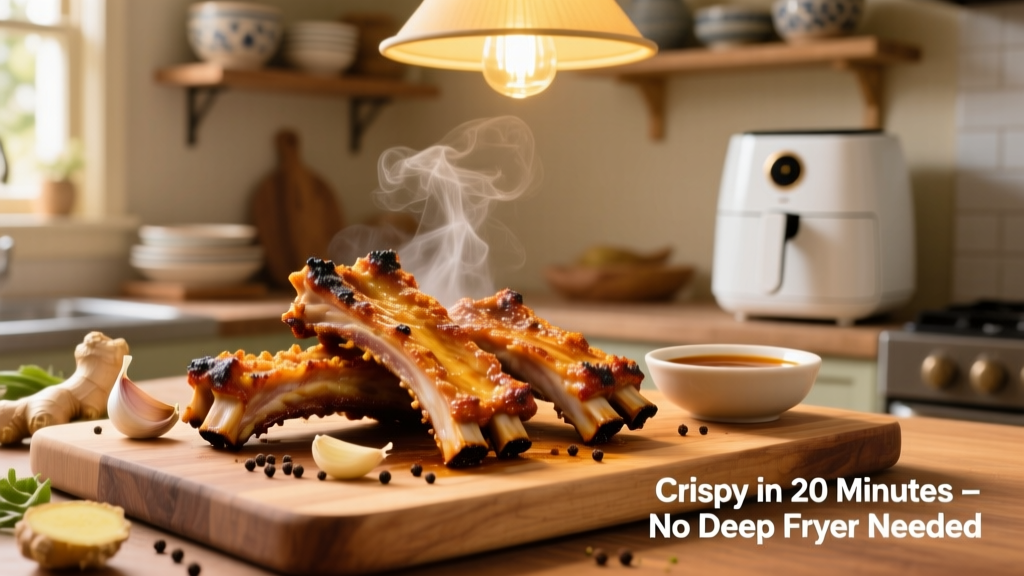 Crispy Fried Ribs in the Air Fryer (No Deep Fryer Needed!)