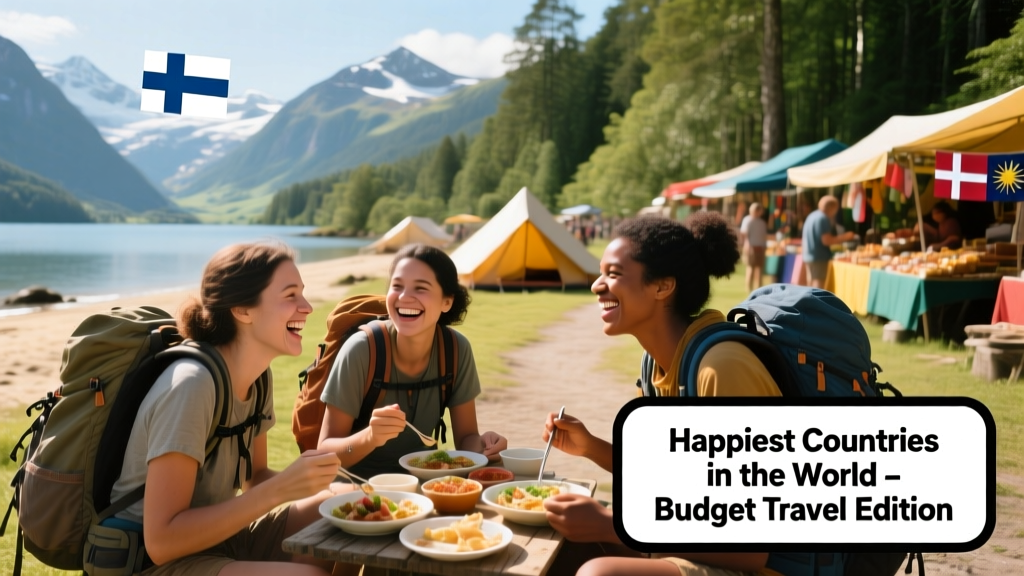 The Happiest Countries in the World: Data-Driven Insights for Budget Travelers