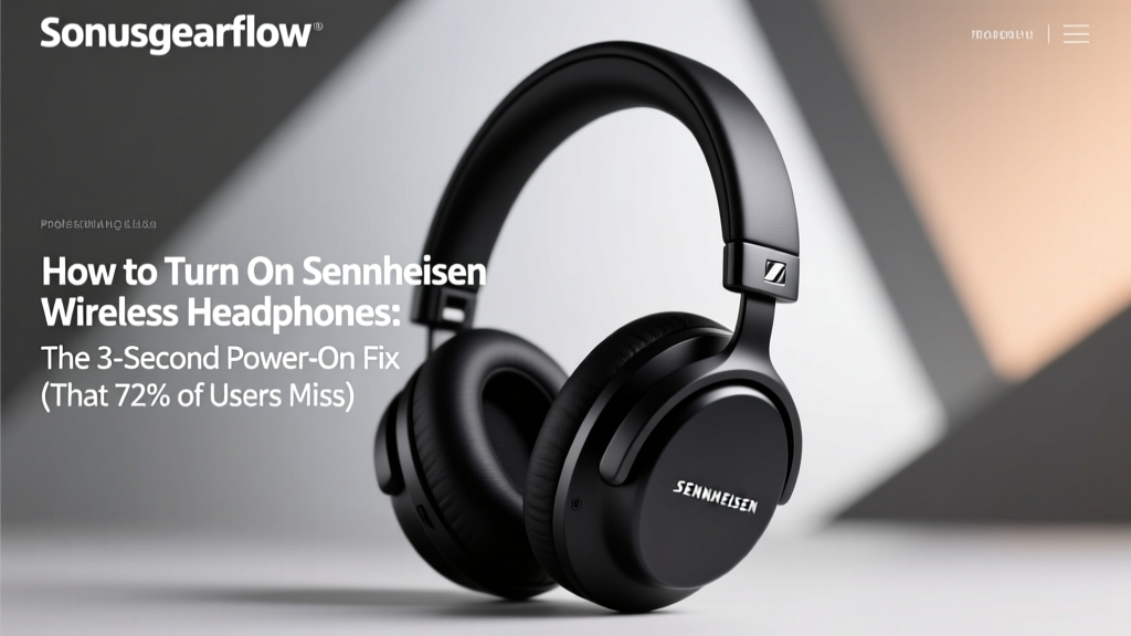How to Turn On Sennheiser Wireless Headphones (2026)