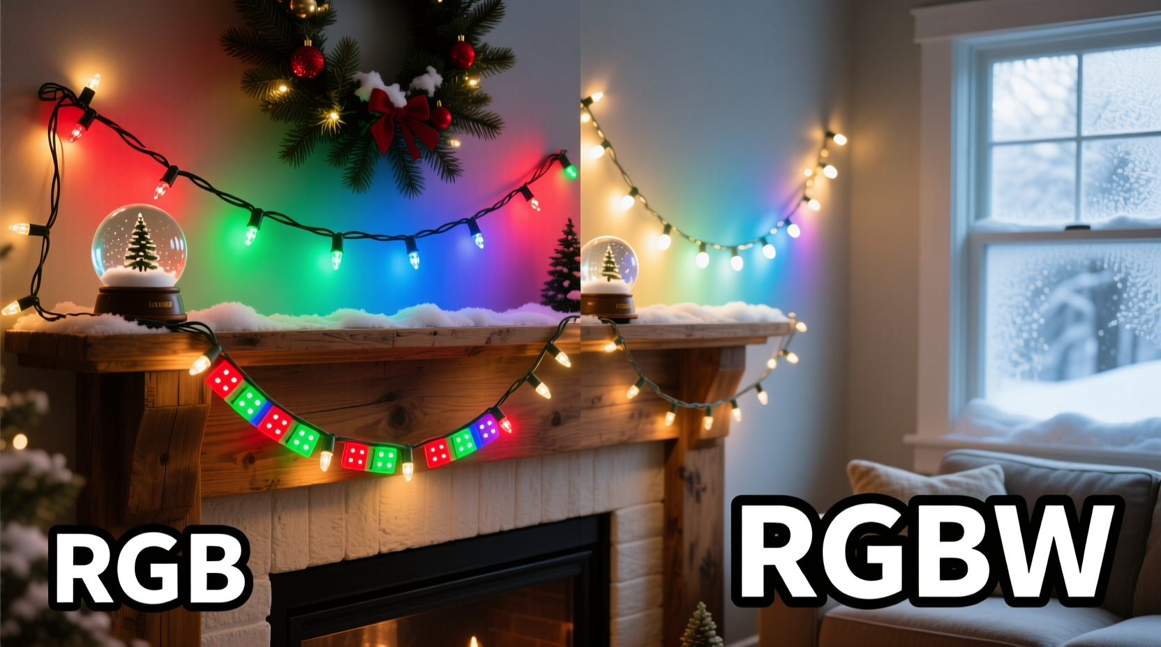 Rgbw Vs Rgb Christmas Light Strips Which Offers Better Color Blending