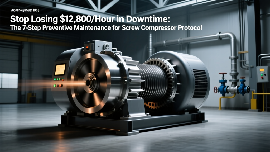 Stop $12.8K/Hr Downtime: 7-Step Screw Compressor PM