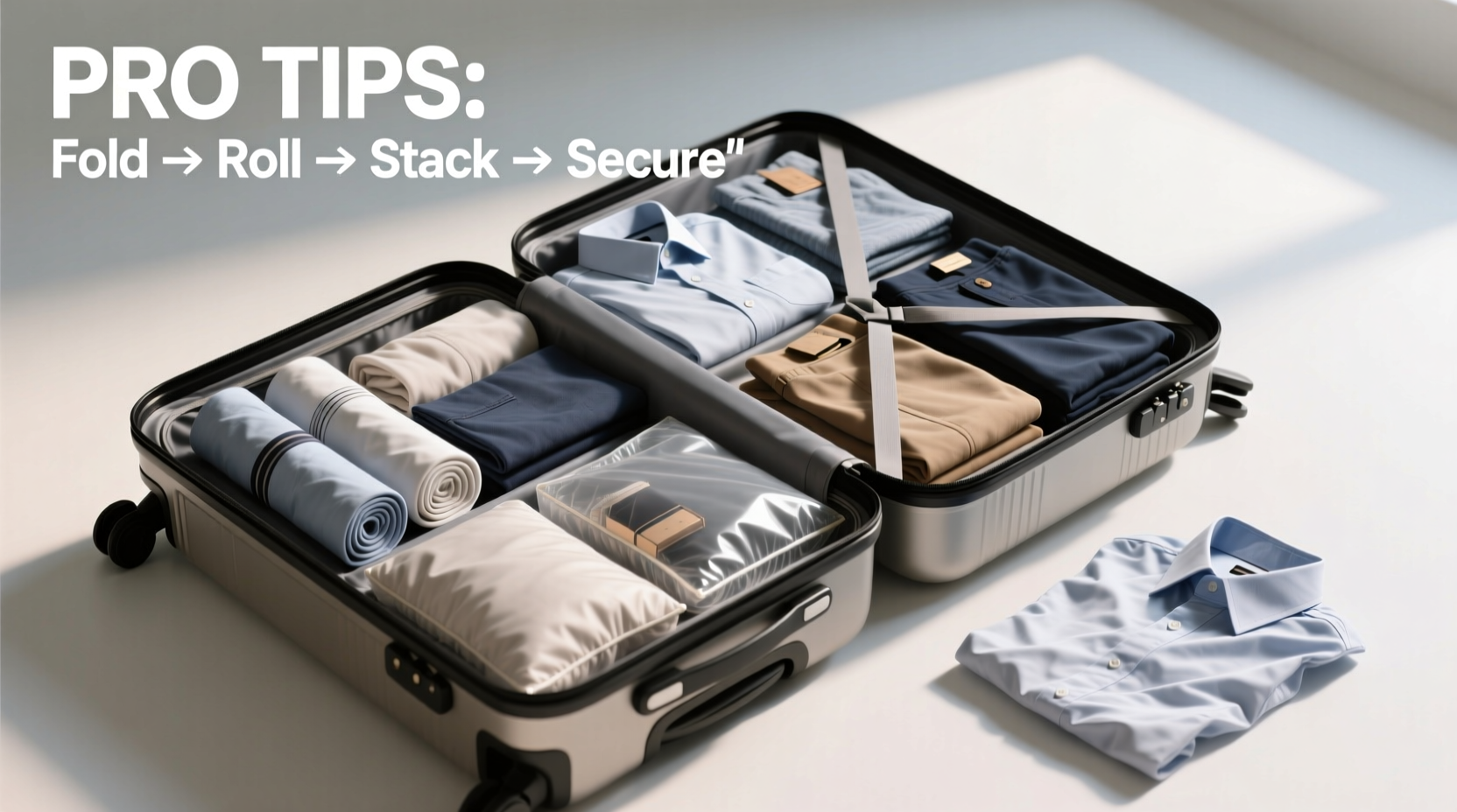 How To Pack A Suitcase Like A Pro Wrinkle Free Efficient Space Saving Tips