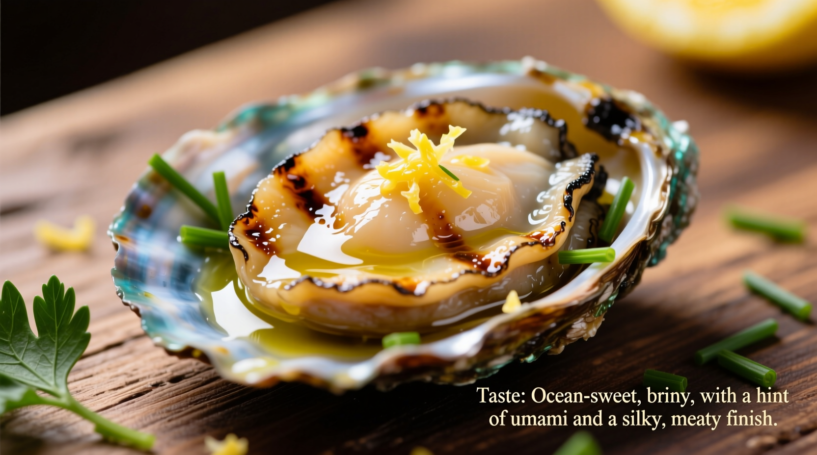 what does abalone taste like