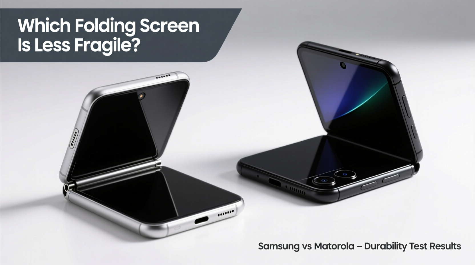 samsung galaxy z flip vs motorola razr plus which folding screen is less fragile