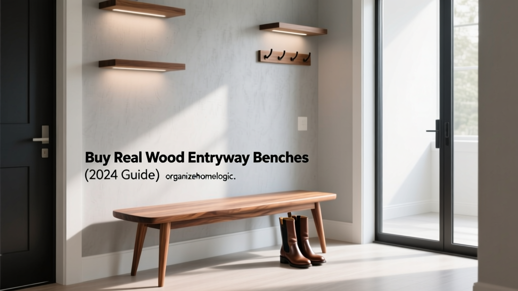 Buy Real Wood Entryway Benches (2024 Guide)
