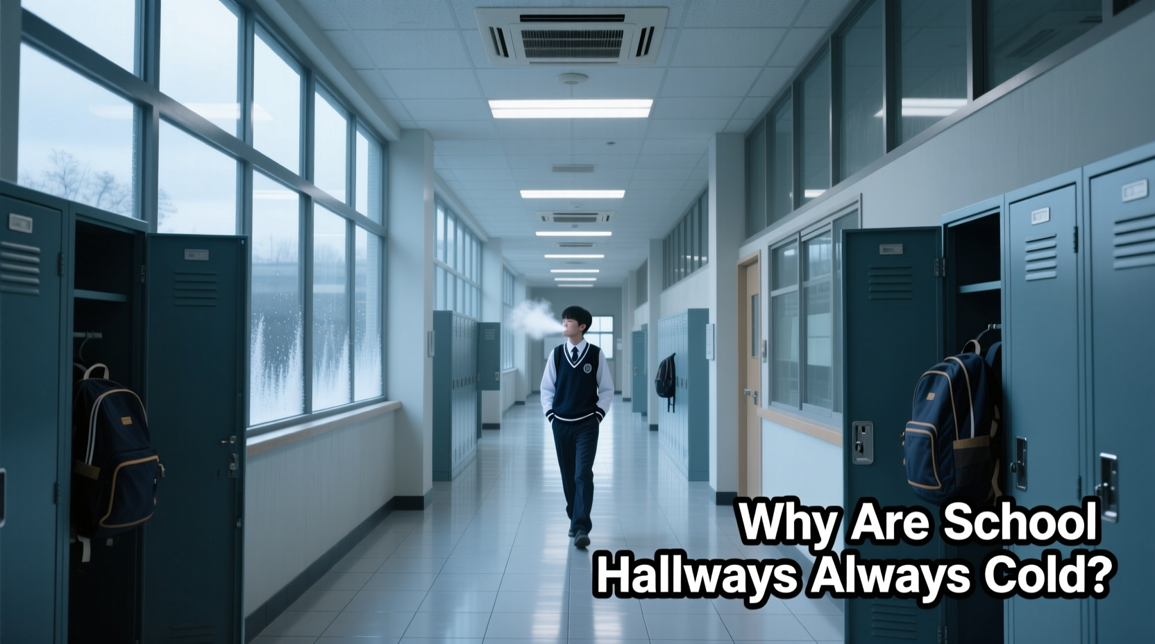 why are school hallways always cold building design and energy efficiency