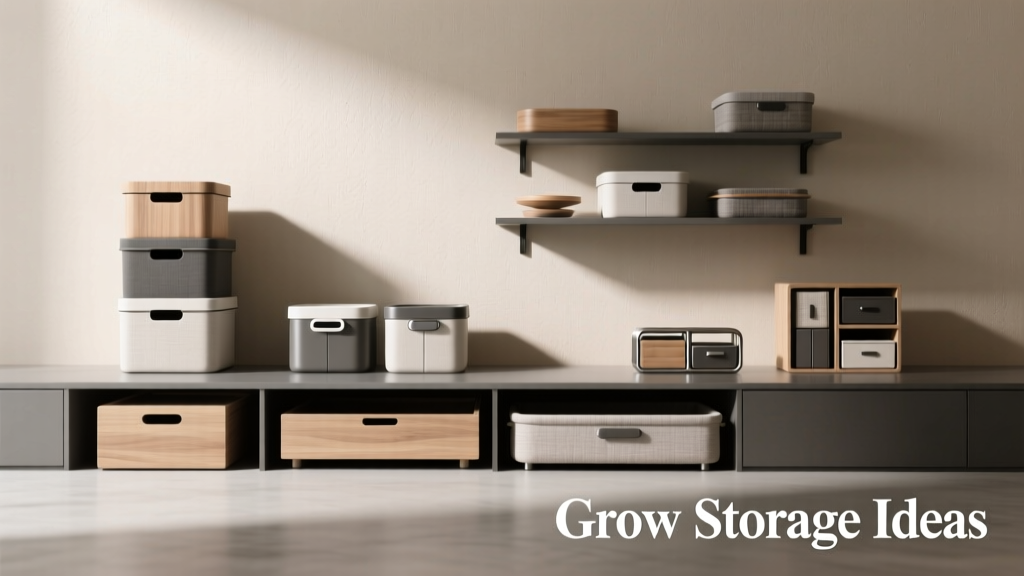 Smart, Space-Efficient Grow Storage Ideas for Indoor Gardeners and Hydroponic Enthusiasts
