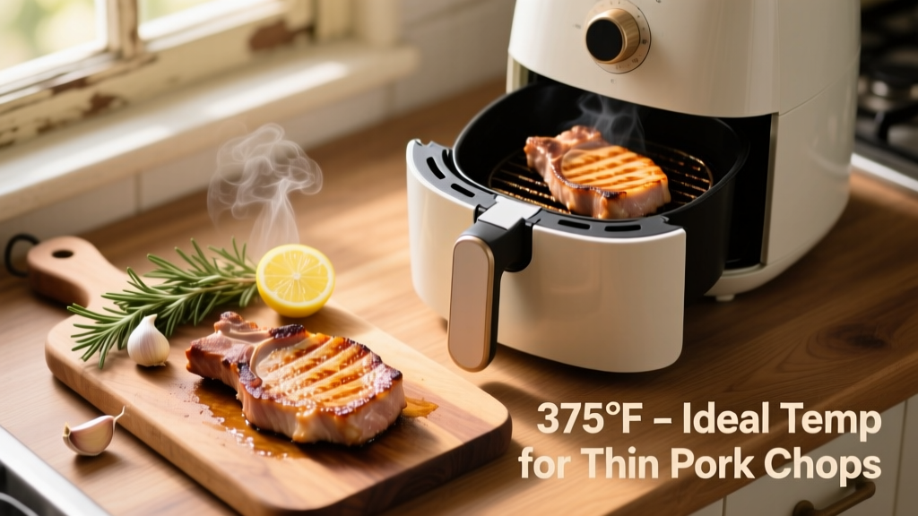 Best Air Fryer Temperature for Thin Pork Chops