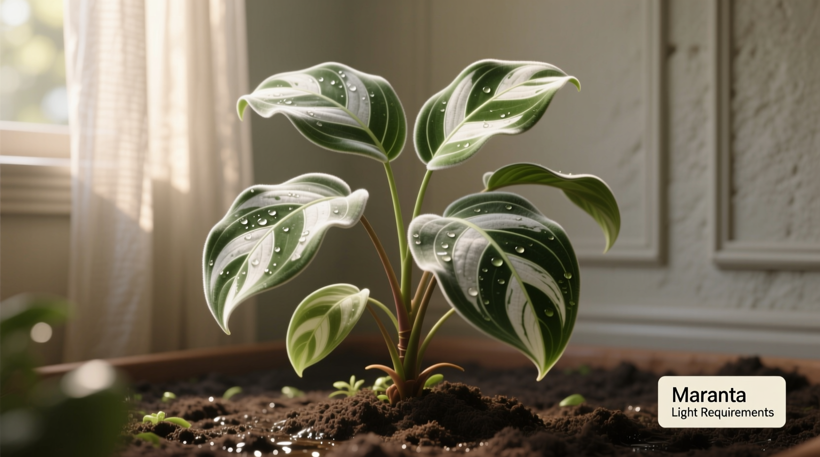 maranta light requirements