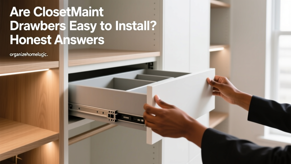 Are ClosetMaid Drawers Easy to Install? Honest Answers