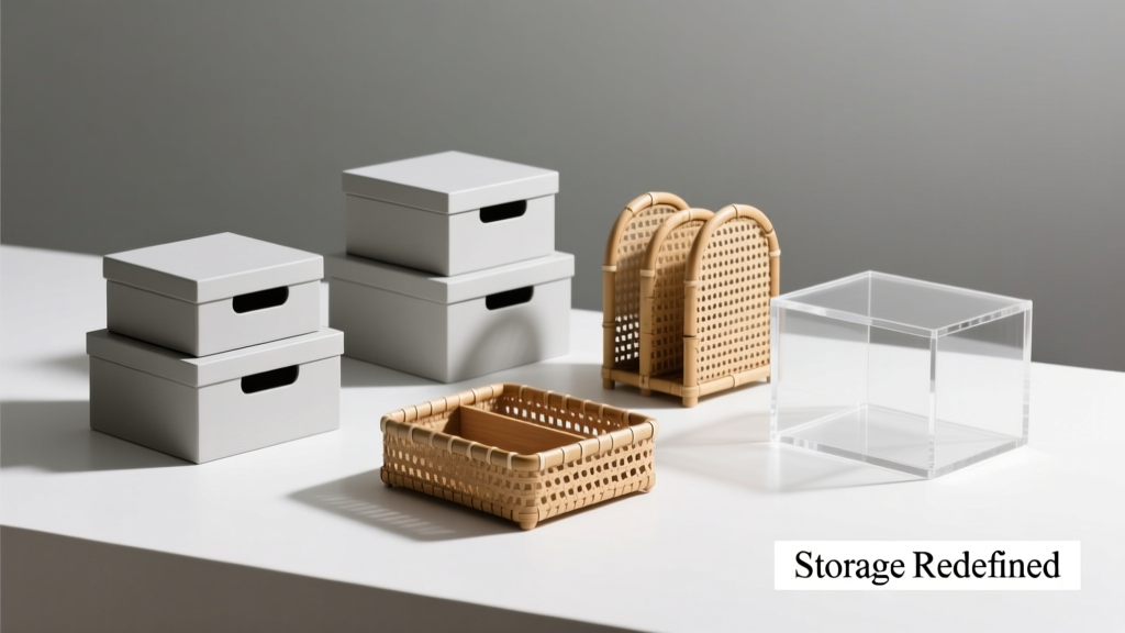 Beyond Cardboard: 7 Practical, Durable, and Space-Smart Alternatives to Traditional Storage Boxes