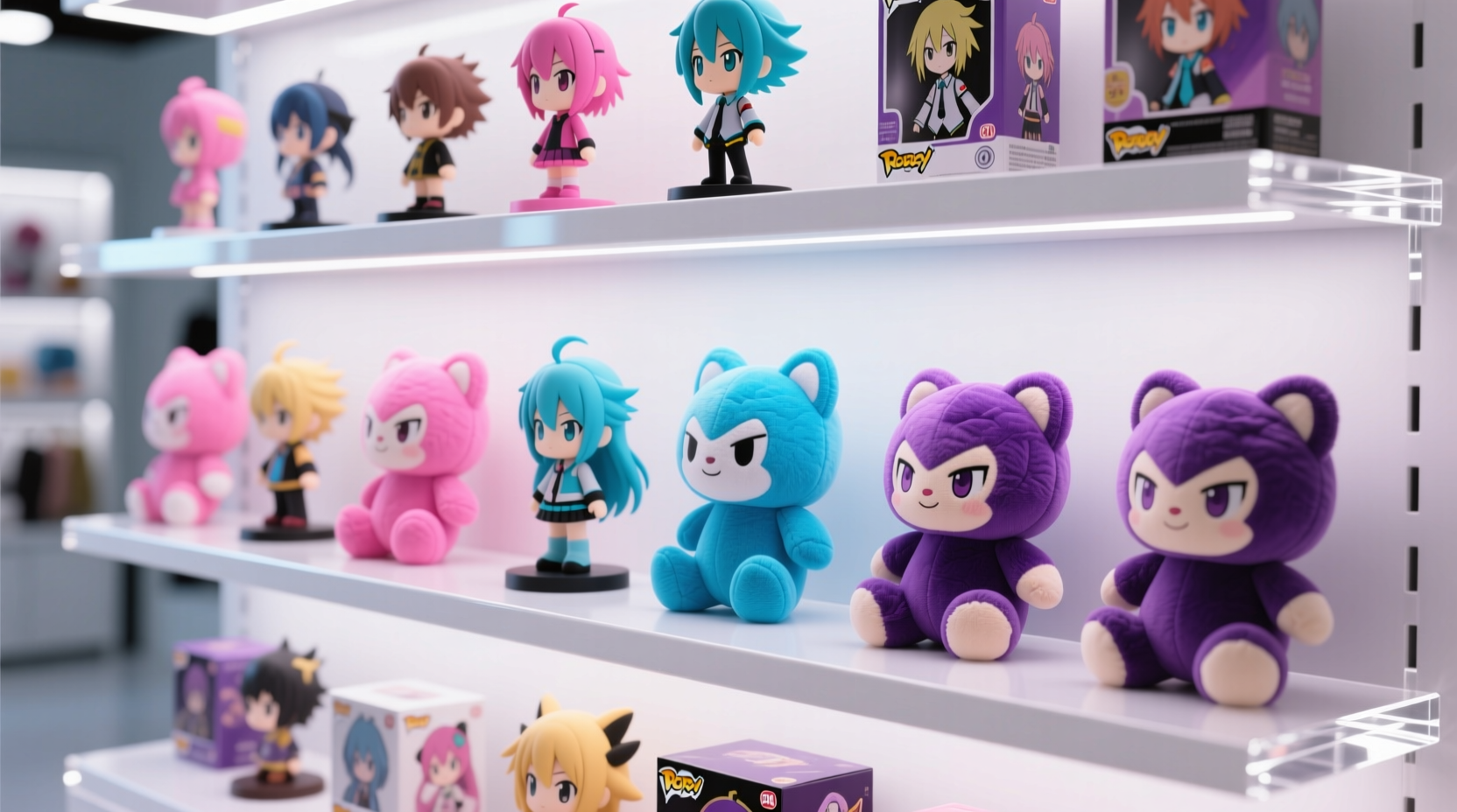 how to store anime merch safely in closets