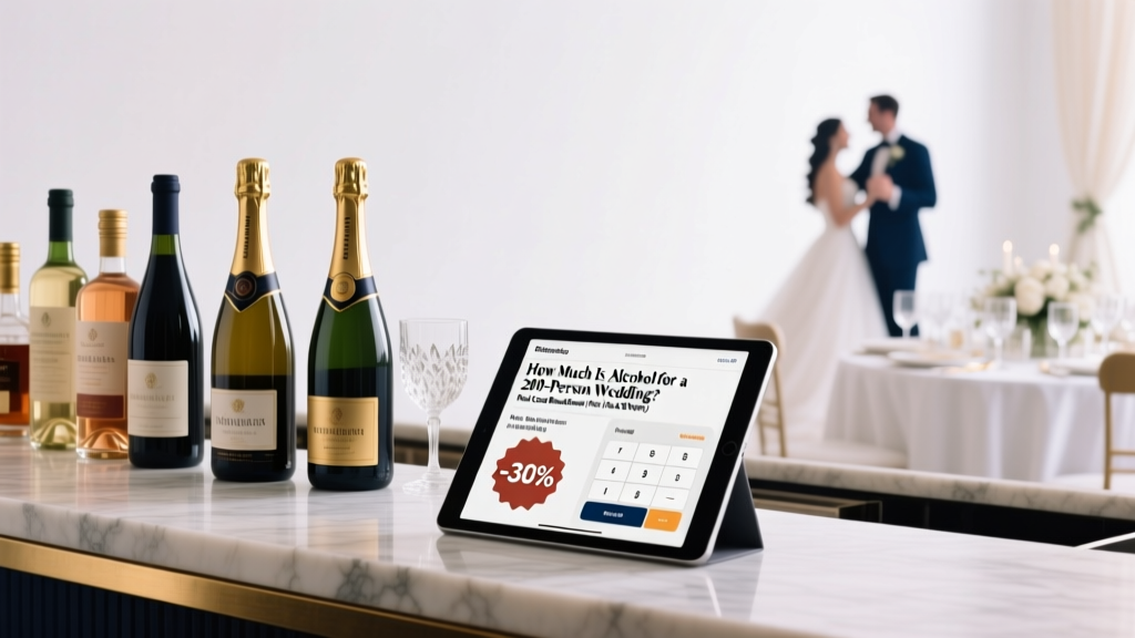 Wedding Alcohol Cost for 200 Guests (2026) | Free Calculator