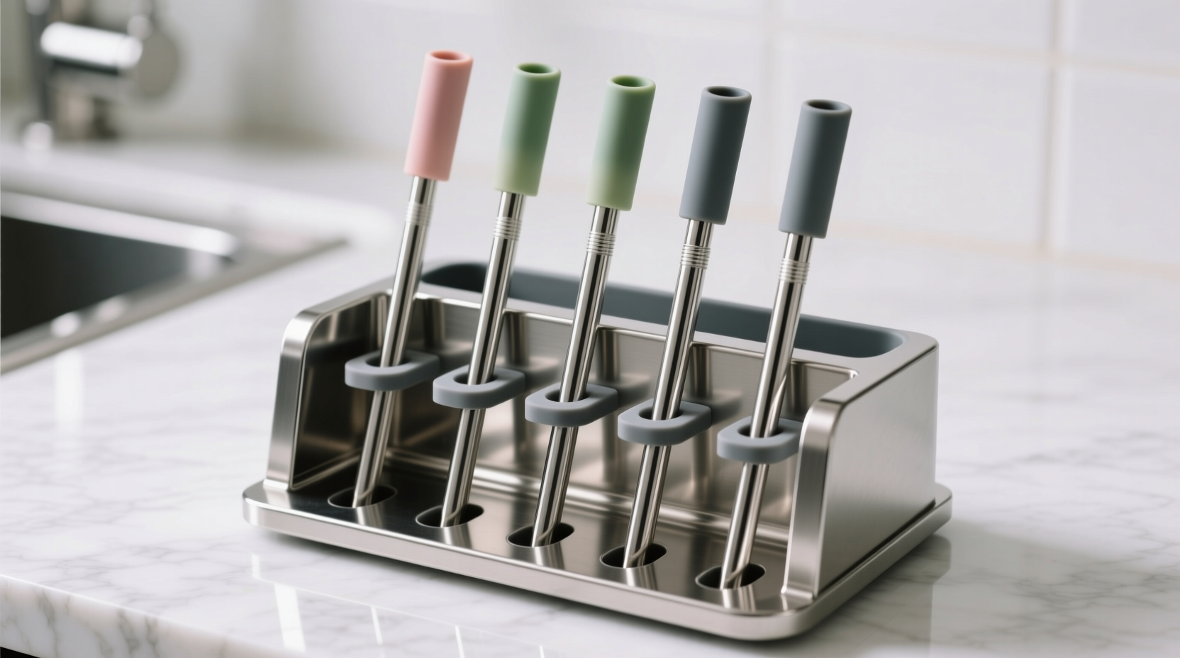 how to sanitize reusable straws safely