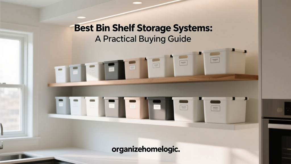 Best Bin Shelf Storage Systems: A Practical Buying Guide