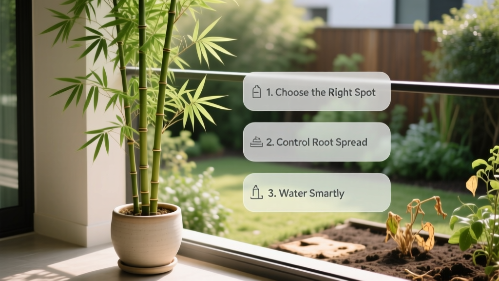 Planting Indoor Bamboo Outside: Why It Fails & Fix