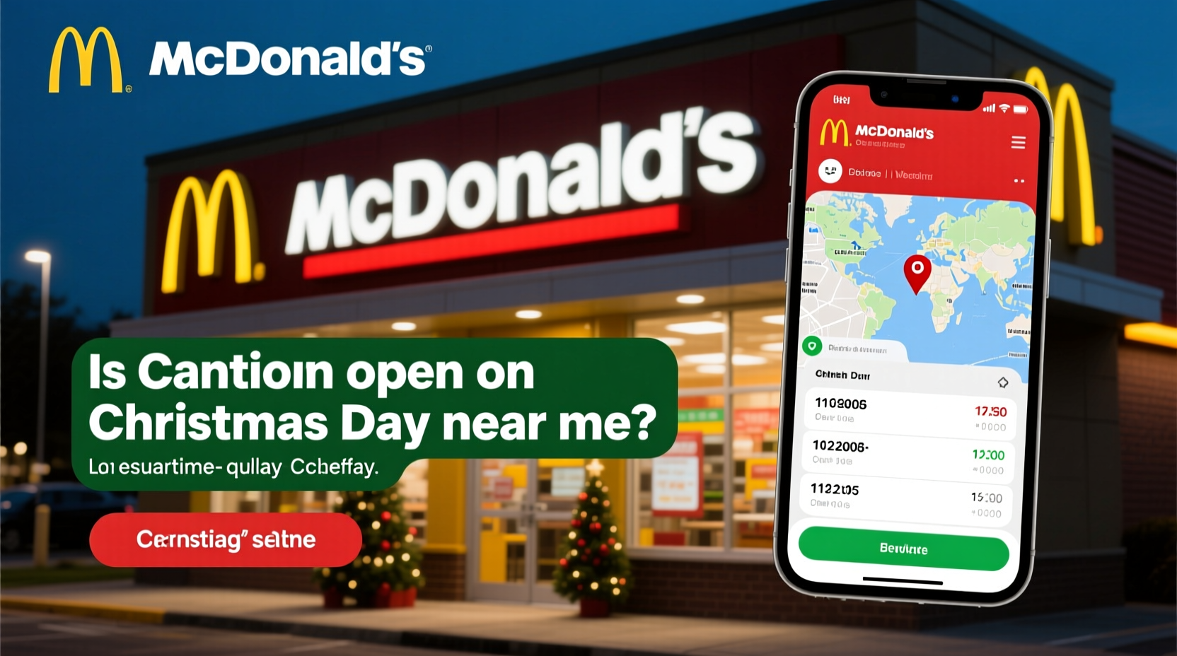 is mcdonalds open on christmas day near me