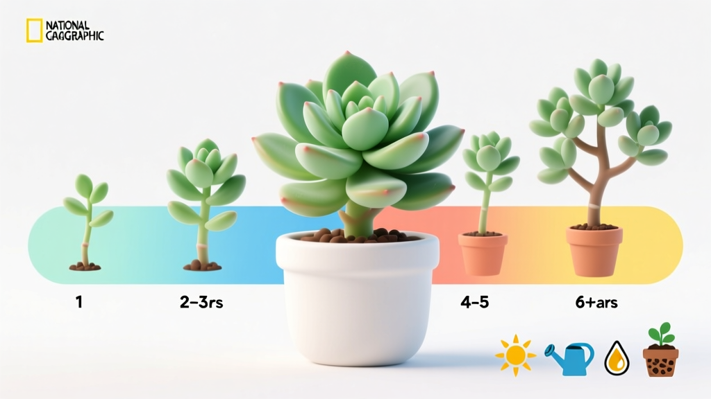How Fast Does a Jade Plant Grow? Year-by-Year Growth Timeline and Speed Boosters