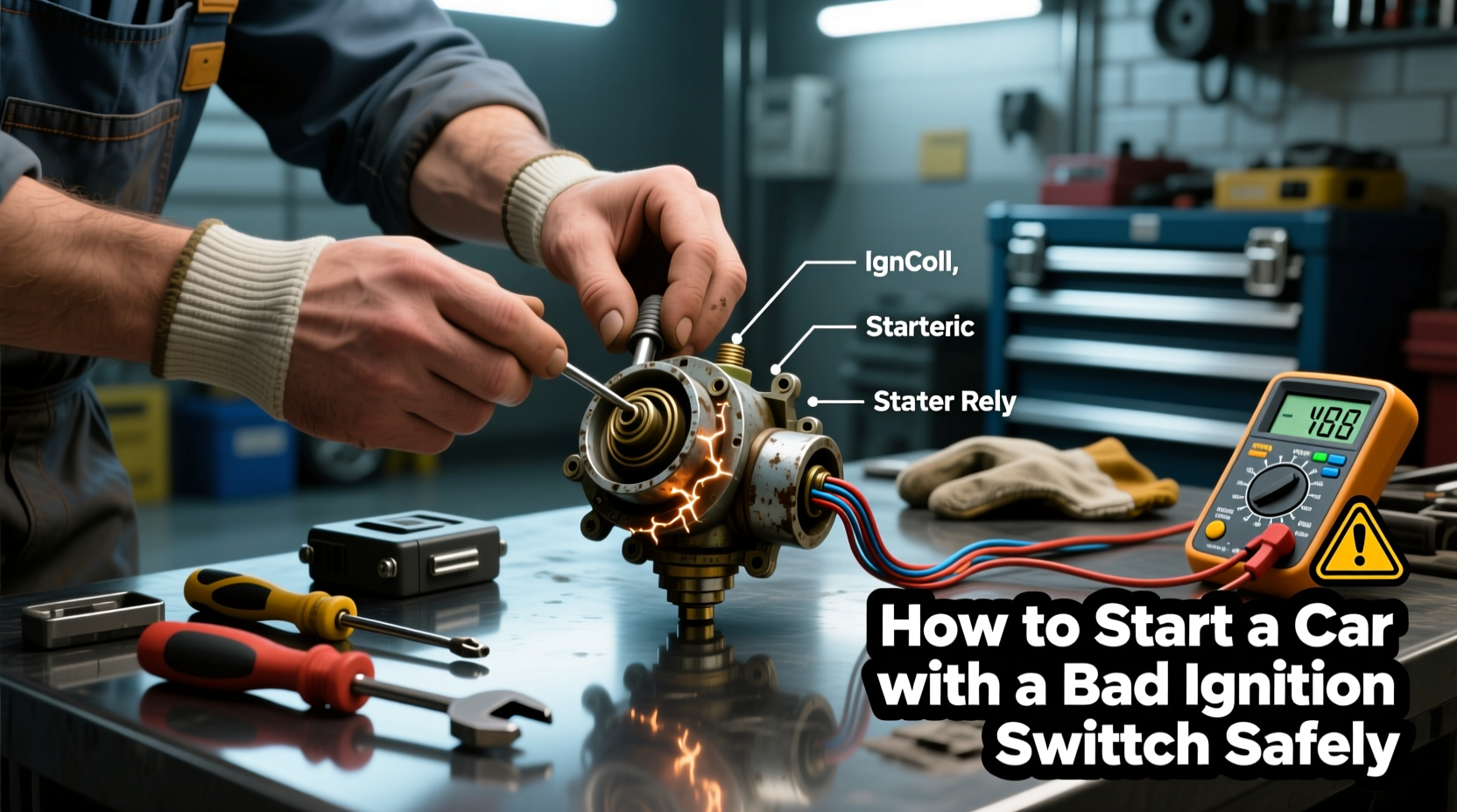 how to start car with bad ignition switch