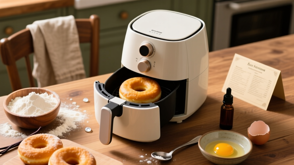 Air Fryer Donuts from Scratch: Crispy, Light & Oil-Free