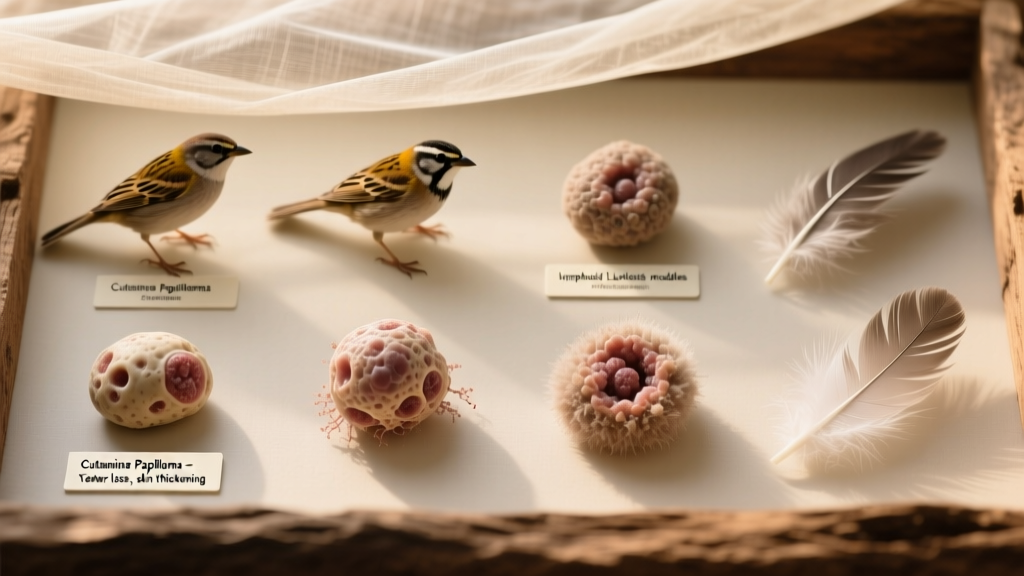 Tumors in Birds: Types, Symptoms and Pictures