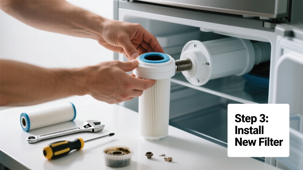 How to Replace a Faulty Water Filter Replacement Part