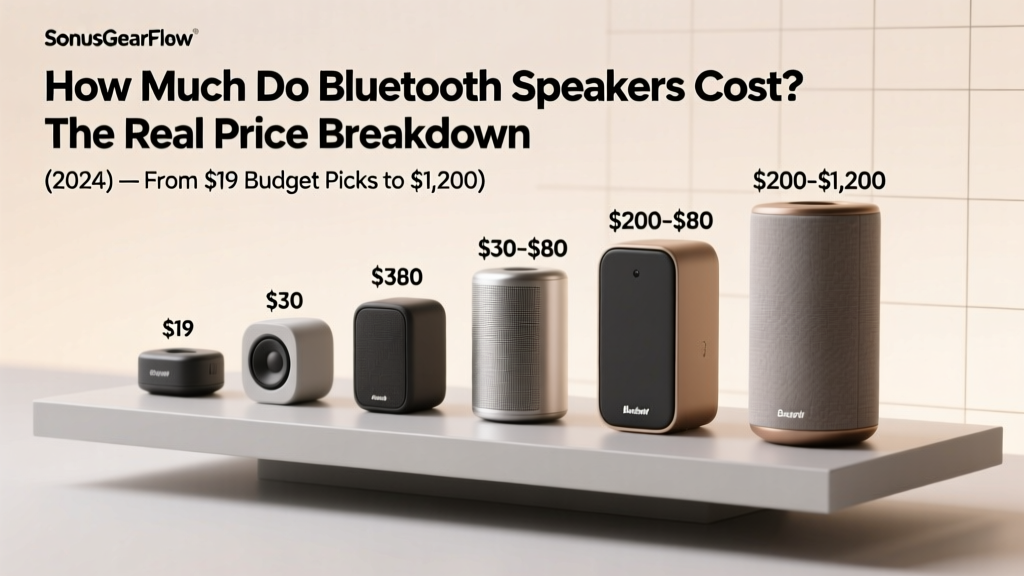 Bluetooth Speaker Prices: What You Should Really Spend