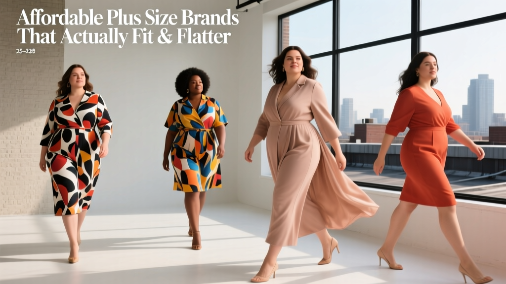 Affordable Plus Size Brands That Actually Fit & Flatter