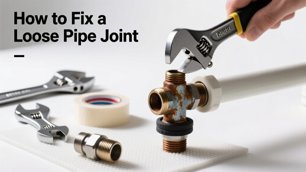 How to Fix a Loose Pipe Joint: DIY Repair Guide