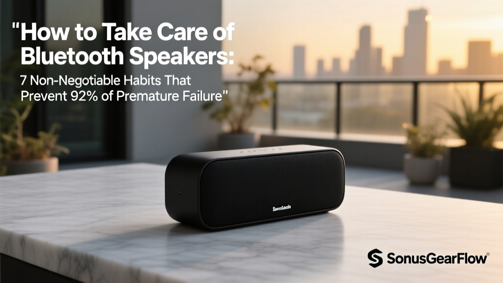 How to Take Care of Bluetooth Speakers (2026)