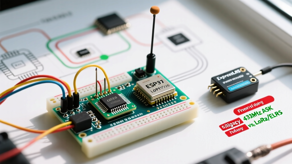 Radio Control Arduino Migration: Upgrading 433MHz to LoRa & ELRS
